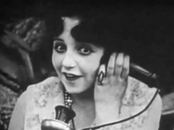 Bebe Daniels in Over The Fence (1917)