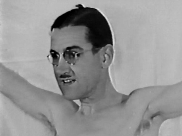 Charley Chase in The Cracked Ice Man (1934)