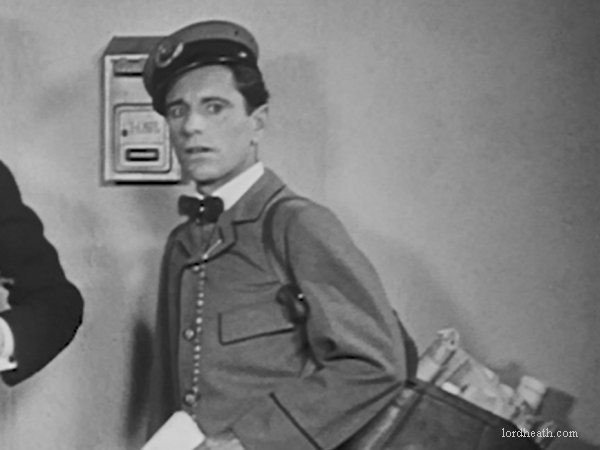 Charlie Hall in Skirt Shy (1929) DVD screencapture - Lord Heath - Laurel & Hardy - Another Nice Mess - http://www.lordheath.com/