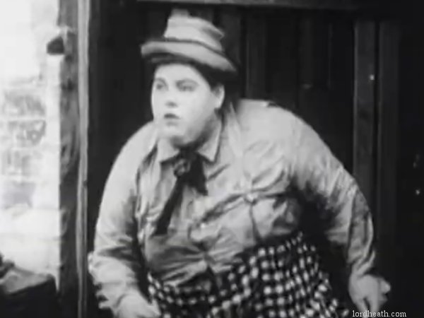 Dee Lampton in Skinny Gets A Goat (1917)