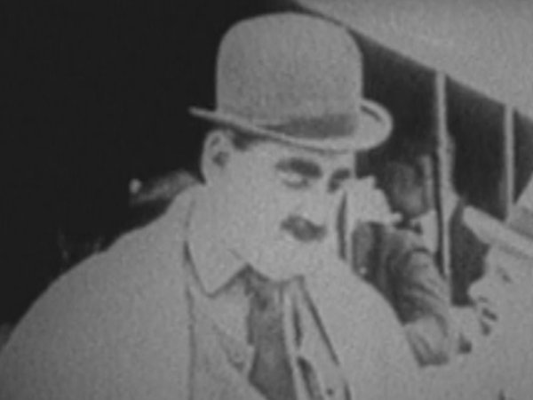 Eddie Baker in Take Next Car (1922) DVD screencapture - Lord Heath - Laurel & Hardy - Another Nice Mess - http://www.lordheath.com/