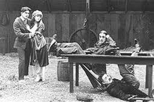 No Place Like Jail (1918) still, courtesy of Steve Massa
