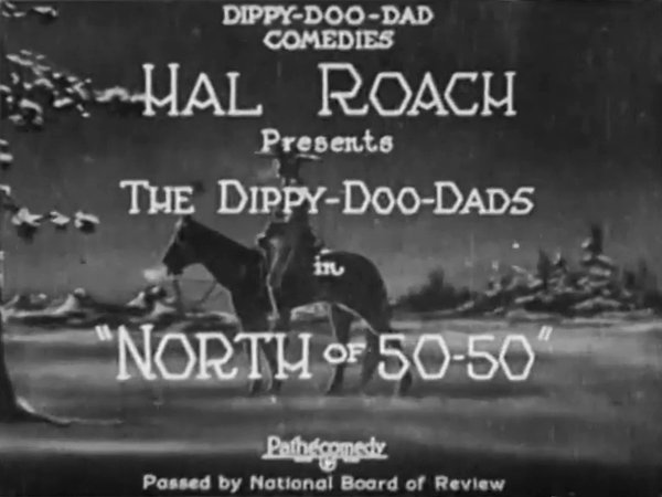 North Of 50-50 (1924) title card