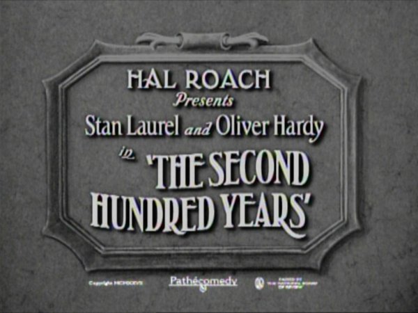 The Second Hundred Years (1927)