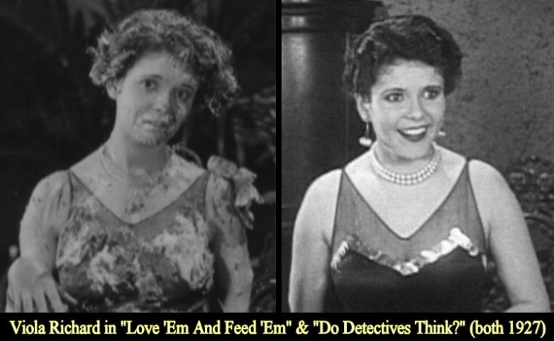 Viola Richard in Love 'Em And Feed 'Em / Do Detectives Think? (both 1927)