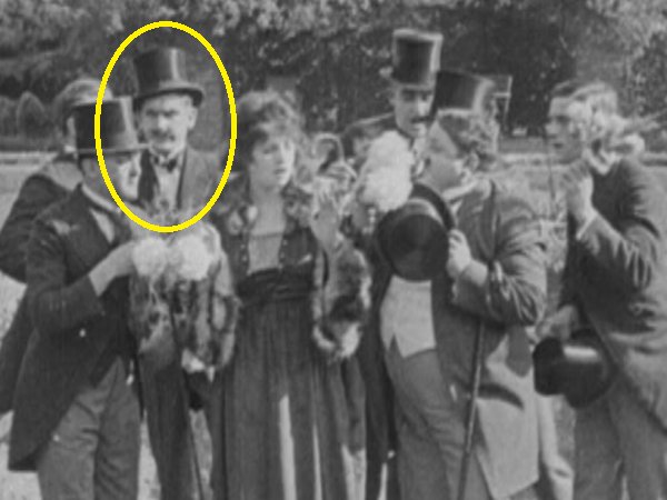 James Parrott in The Non-Stop Kid (1918)